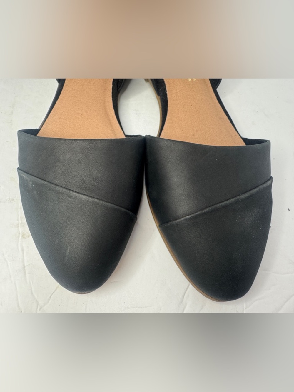 TOMS Women's Jutti d'Orsay Flats Black Size 7.5 - Picture 11 of 15